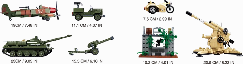 Sluban Toys Sluban | WW2 Battle Of Kursk 998 Pcs