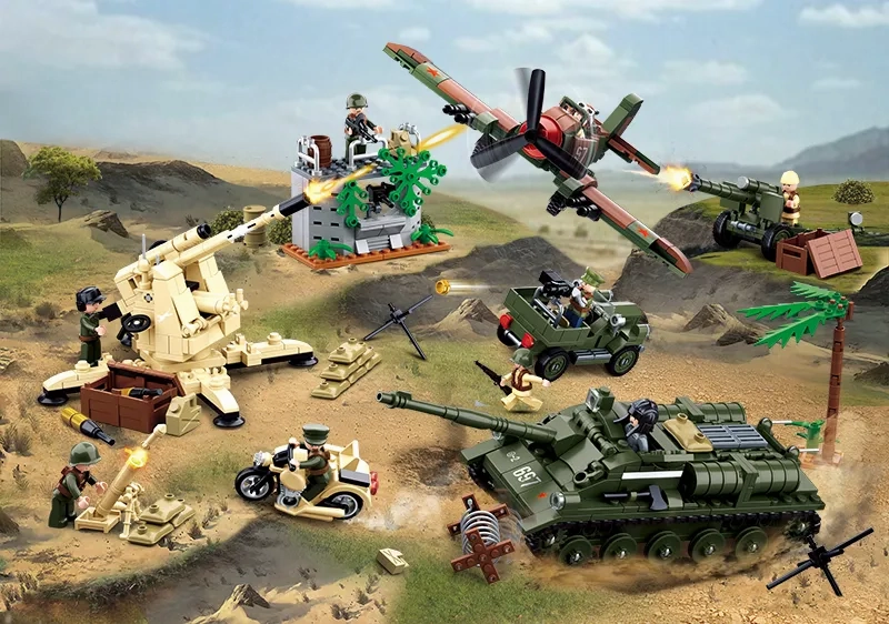 Sluban Toys Sluban | WW2 Battle Of Kursk 998 Pcs