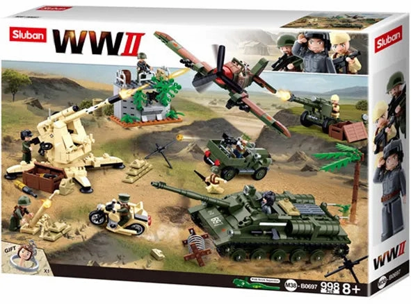 Sluban Toys Sluban | WW2 Battle Of Kursk 998 Pcs