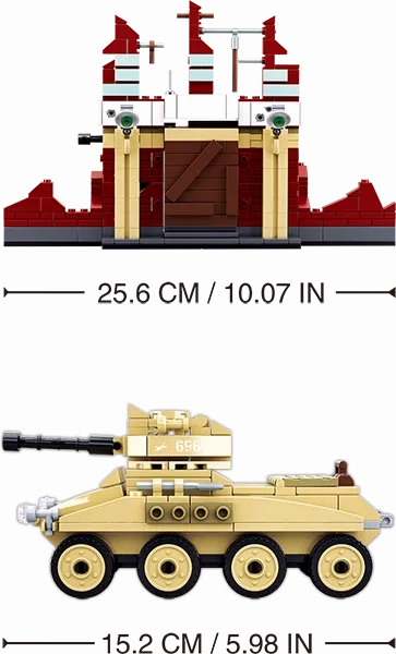 Sluban Toys Sluban | WW2 Battle Of Stalingrad 479 Pcs