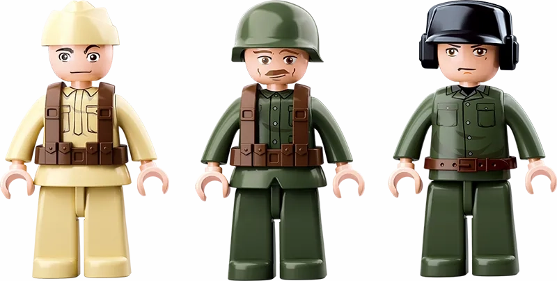 Sluban Toys Sluban | WW2 Half Track Sd.Kfz.251 K18