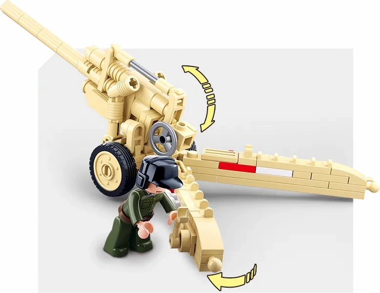Sluban Toys Sluban | WW2 Half Track Sd.Kfz.251 K18