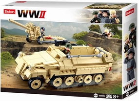 Sluban Toys Sluban | WW2 Half Track Sd.Kfz.251 K18