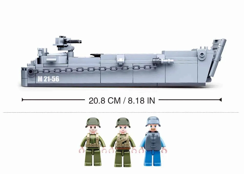 Sluban Toys Sluban | WW2 Higgins Landing Craft 182 Pcs