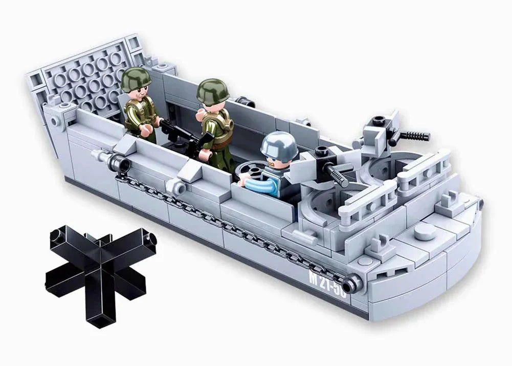 Sluban Toys Sluban | WW2 Higgins Landing Craft 182 Pcs
