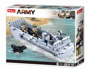 Sluban Toys Sluban | WW2 Higgins Landing Craft 182 Pcs