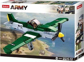 Sluban Toys Sluban | WW2 P51D Fighter 323 Pcs