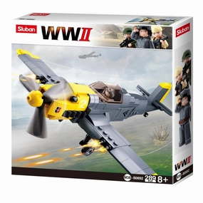 Sluban Toys Sluban | WW2 Plane - Messerschmitt BF 109 - 289pcs