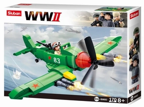Sluban Toys Sluban | WW2 Plane Ilyushin 2 170 Pcs