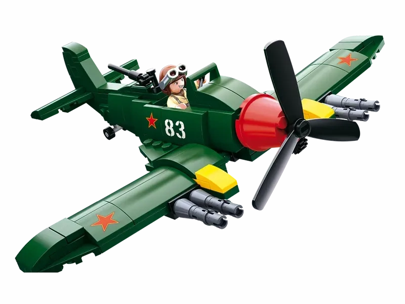 Sluban Toys Sluban | WW2 Plane Ilyushin 2 170 Pcs