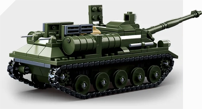Sluban Toys Sluban | WW2 Su-85 Tank Destroyer 338 Pcs