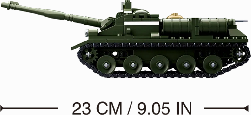 Sluban Toys Sluban | WW2 Su-85 Tank Destroyer 338 Pcs