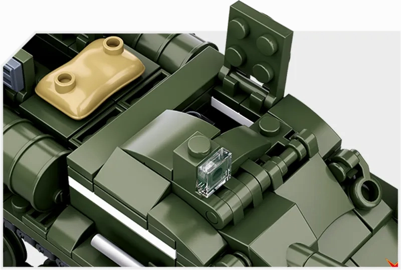 Sluban Toys Sluban | WW2 Su-85 Tank Destroyer 338 Pcs