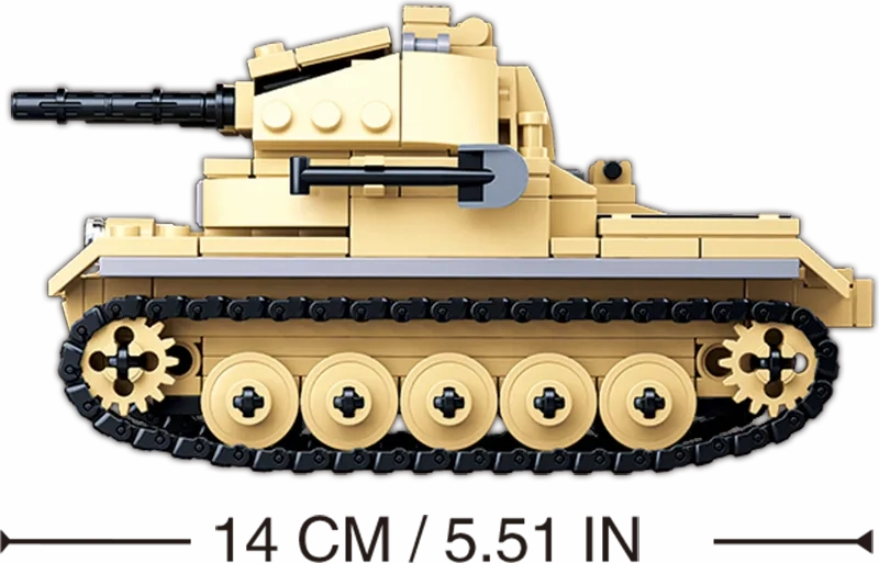 Sluban Toys Sluban | WW2 Tank Panzer 2
