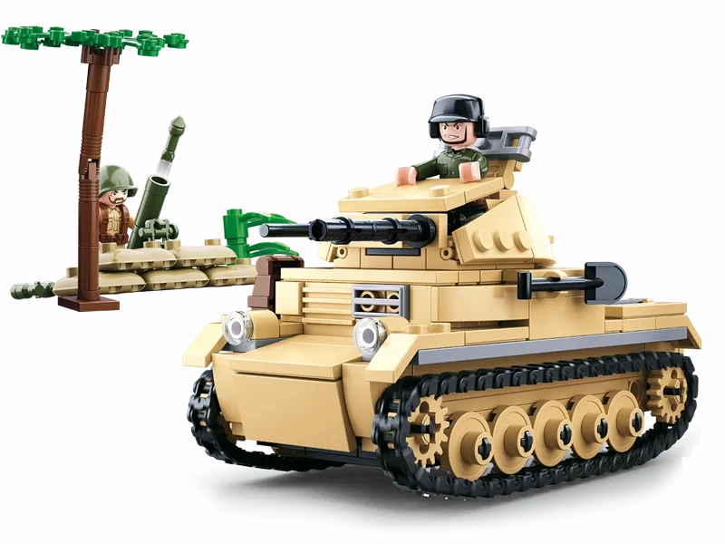Sluban Toys Sluban | WW2 Tank Panzer 2