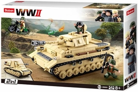 Sluban Toys Sluban | WW2 Tank Panzer IV