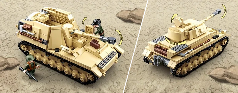 Sluban Toys Sluban | WW2 Tank Panzer IV