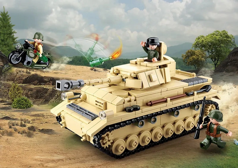 Sluban Toys Sluban | WW2 Tank Panzer IV
