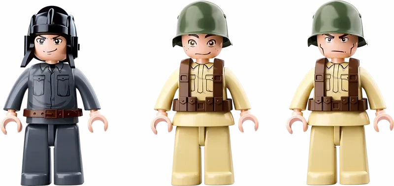 Sluban Toys Sluban | WW2 Tank T-34\85 687 Pcs