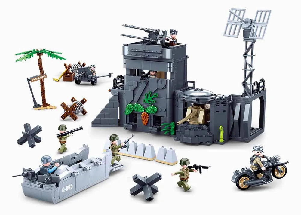 Sluban Toys Sluban | WW2 The Atlantic Wall 765 Pcs