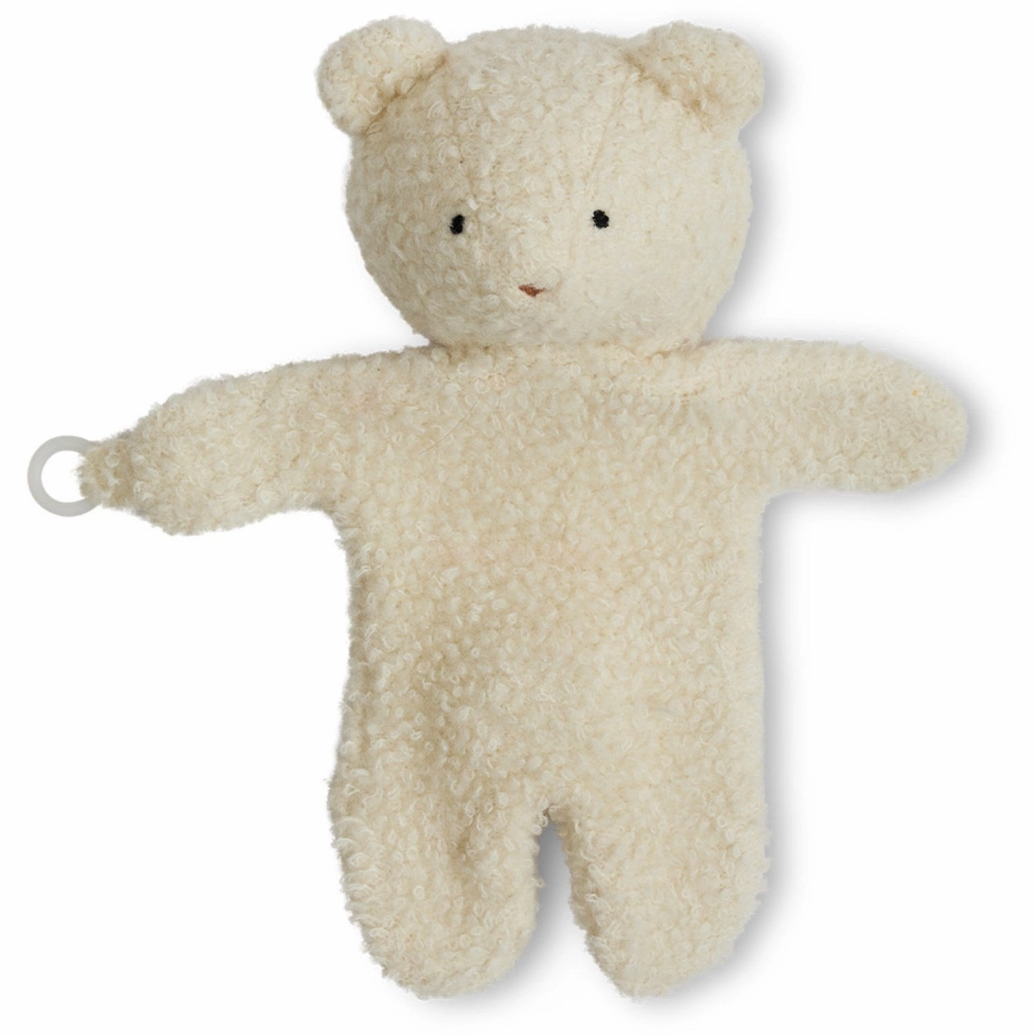 Smallstuff Off White Cuddle Cloth Boucl Merino Wool
