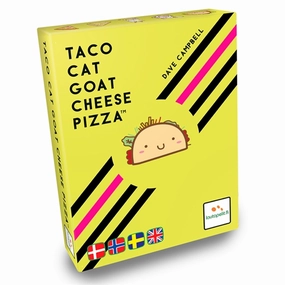 Spilbrt.dk Taco Cat Goat Cheese Pizza