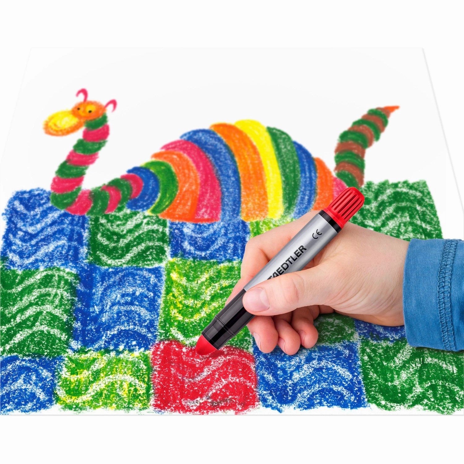 Staedtler Coloured Crayons Gel Twister