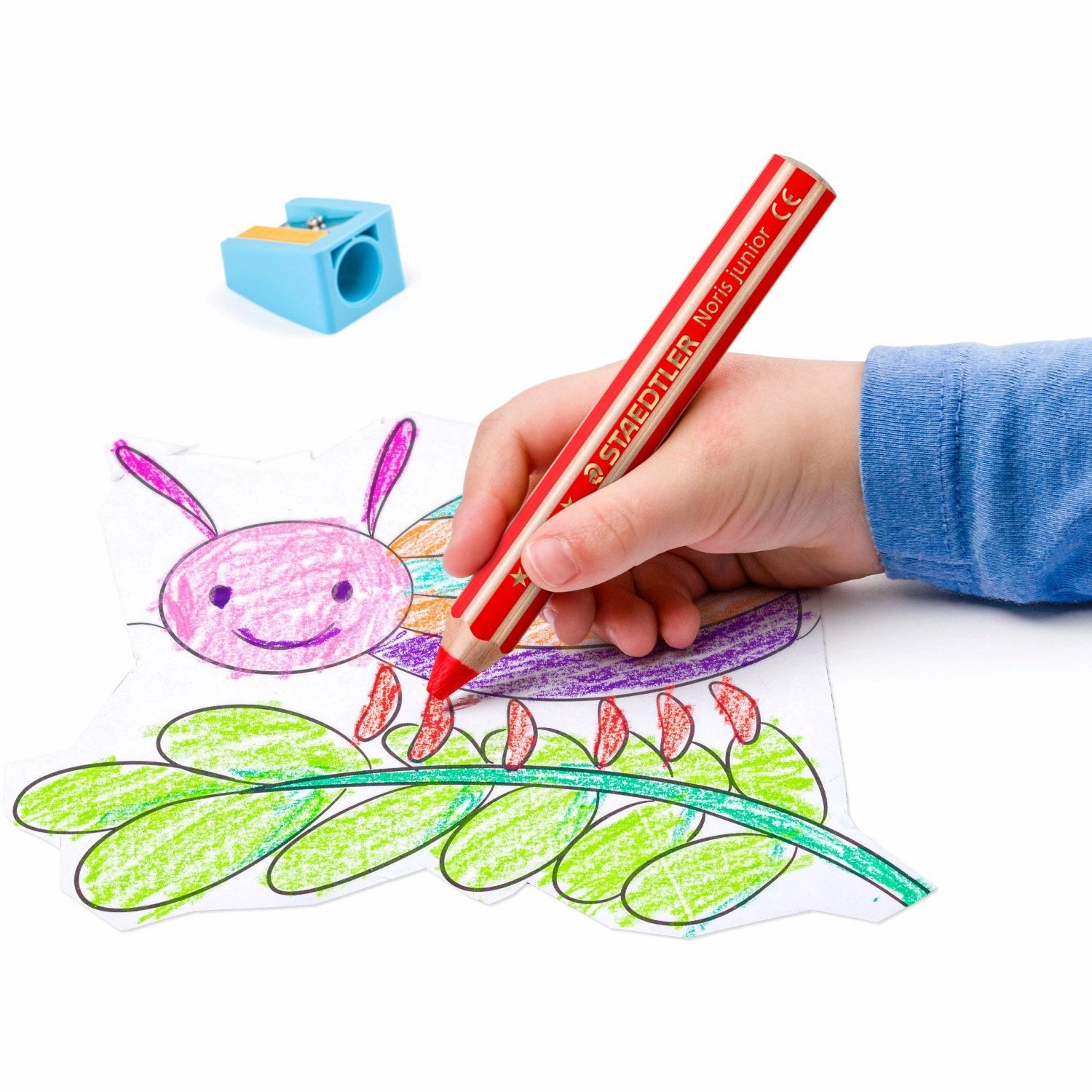 Staedtler Coloured Pencil Noris Junior Chunky 3In1