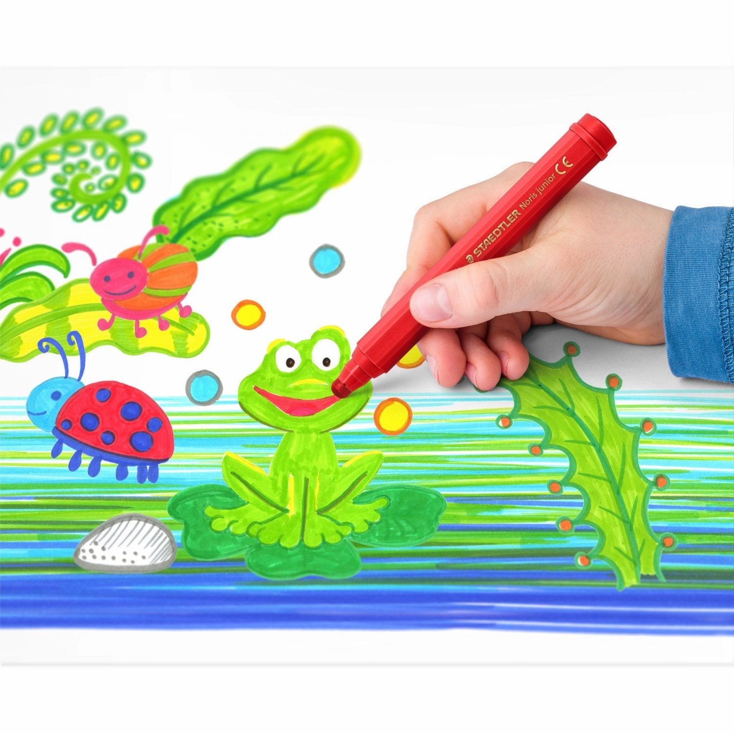 Staedtler Fibre Tip Pen Noris Junior