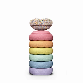 Stapelstein Mini Set   Mini Confetti - Pastel