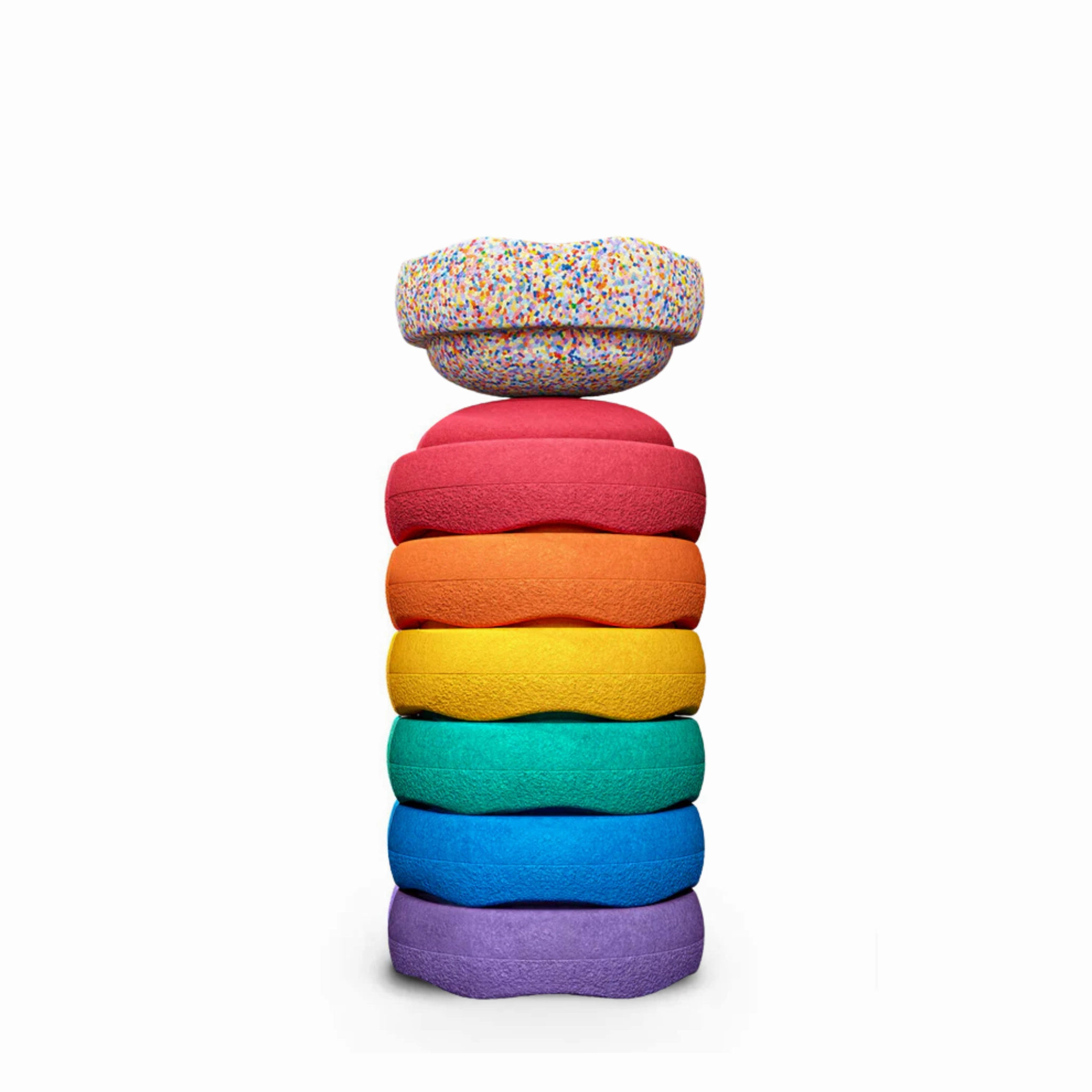 Stapelstein Mini Set   Mini Confetti - Rainbow