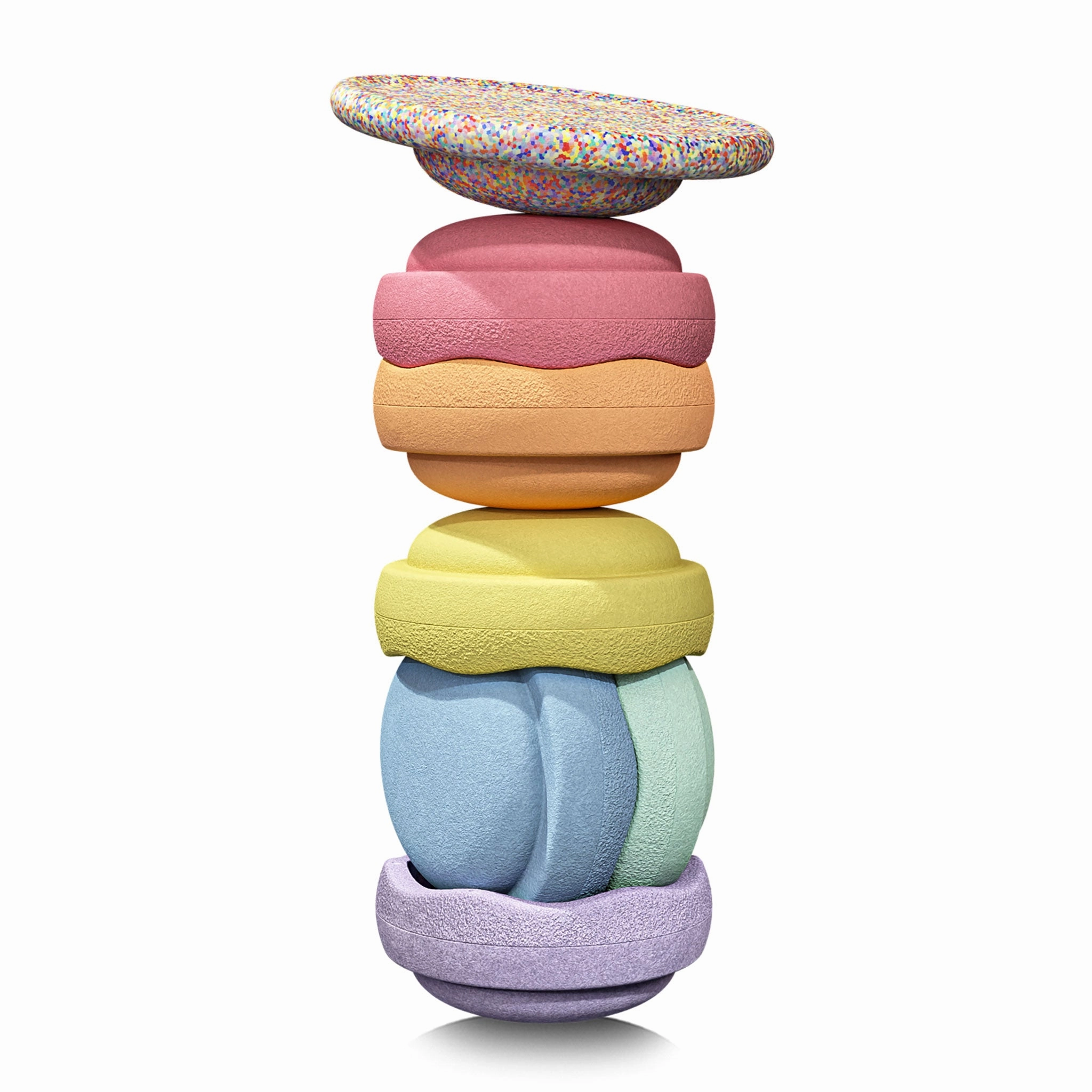 Stapelstein Stepping Stones 6 1 Set - Pastel