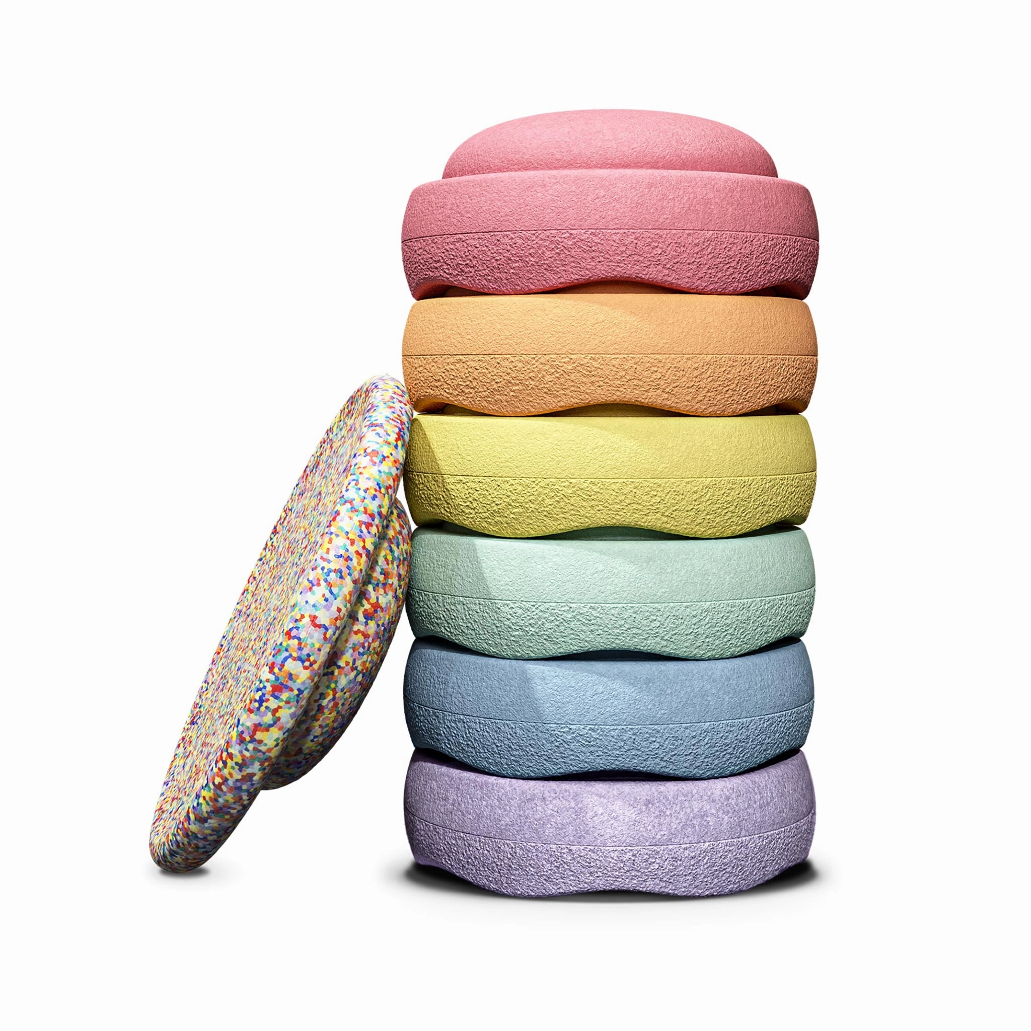 Stapelstein Stepping Stones 6 1 Set - Pastel