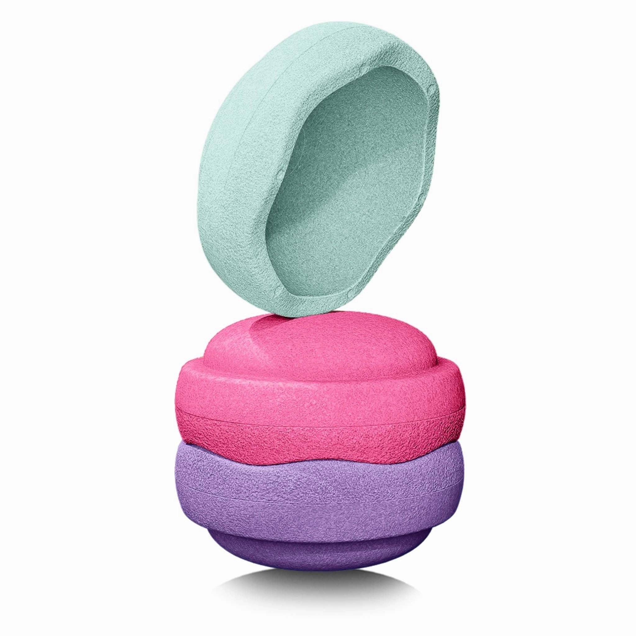 Stapelstein Stepping Stones Set of 3 - Fresh