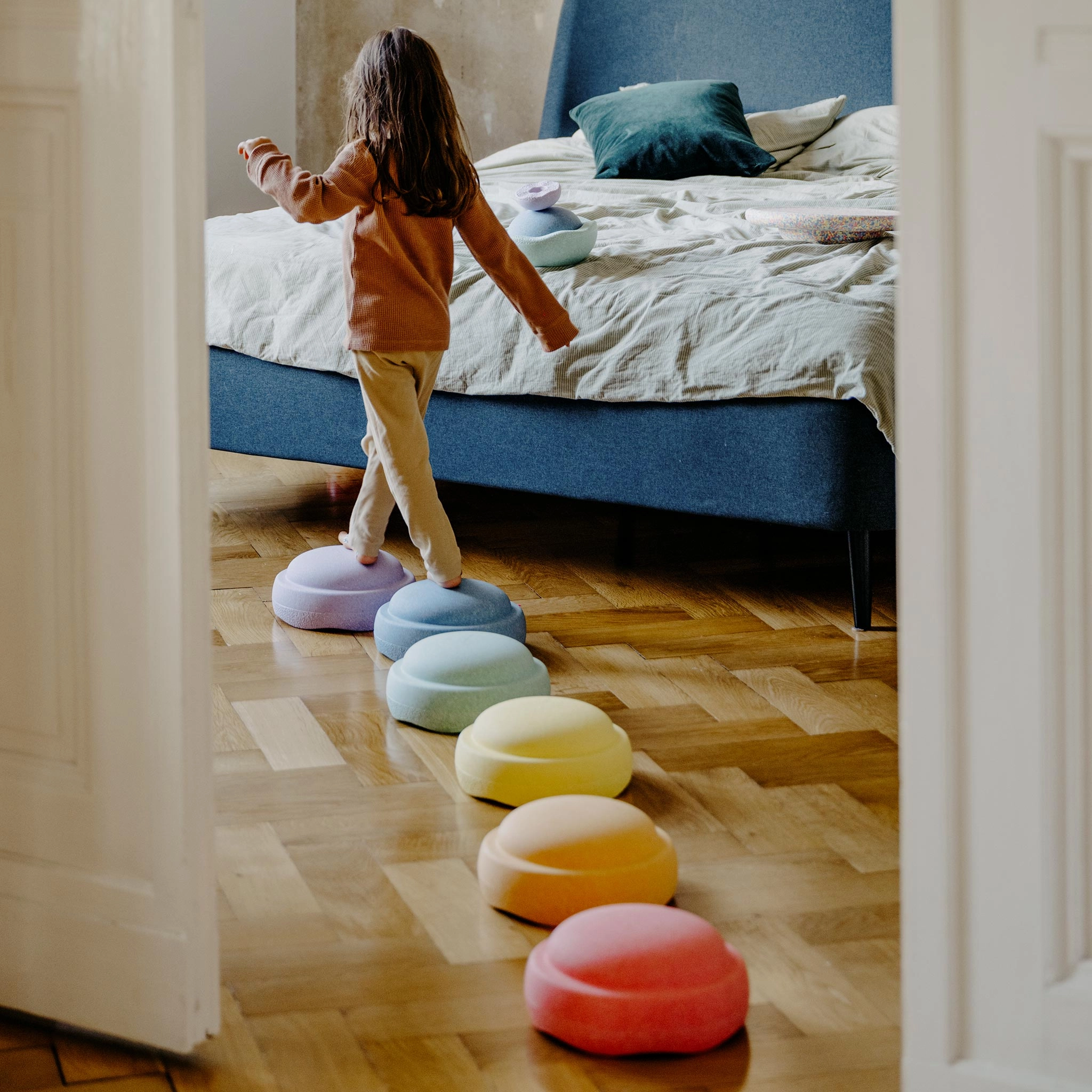 Stapelstein Stepping Stones Set of 6 - Pastel
