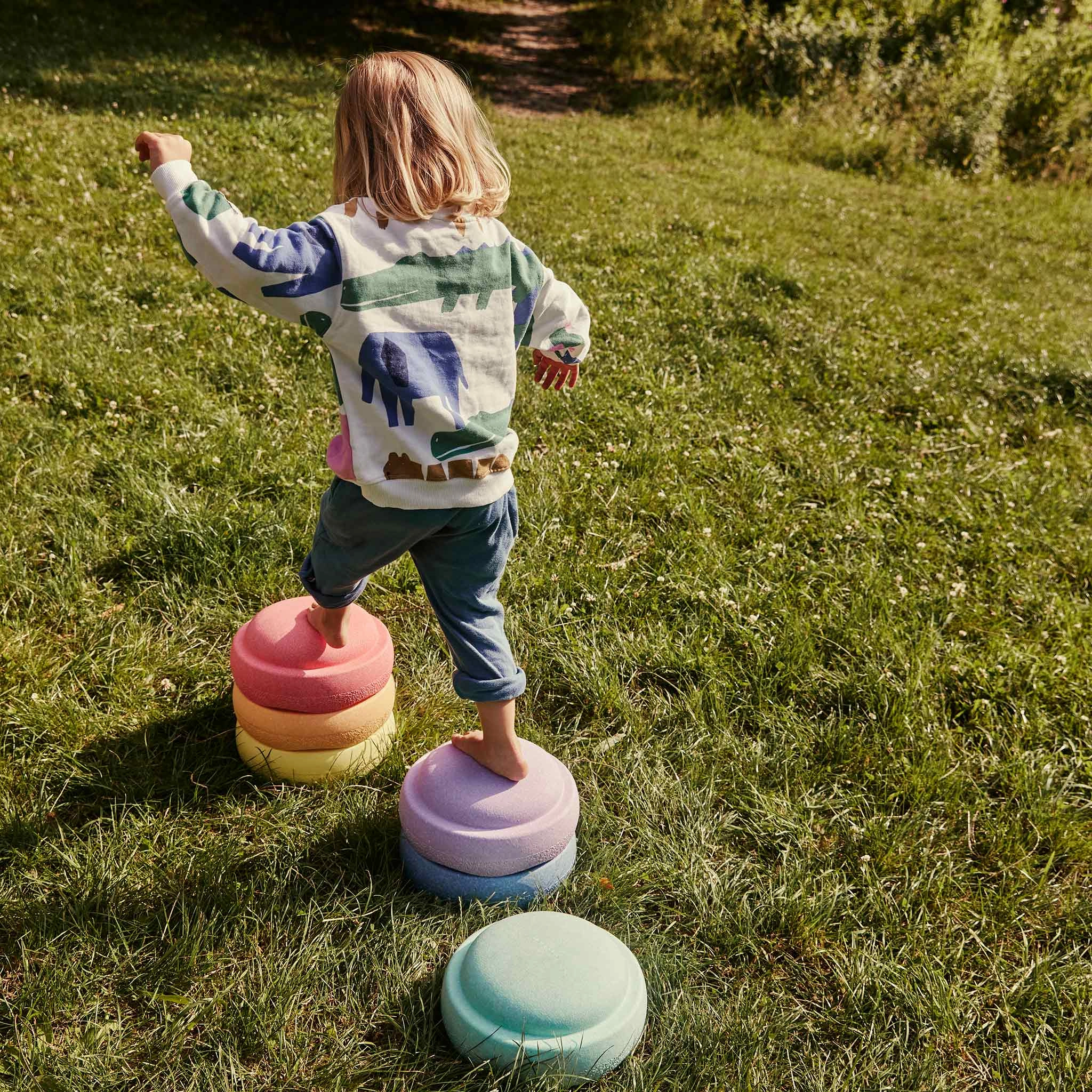 Stapelstein Stepping Stones Set of 6 - Pastel