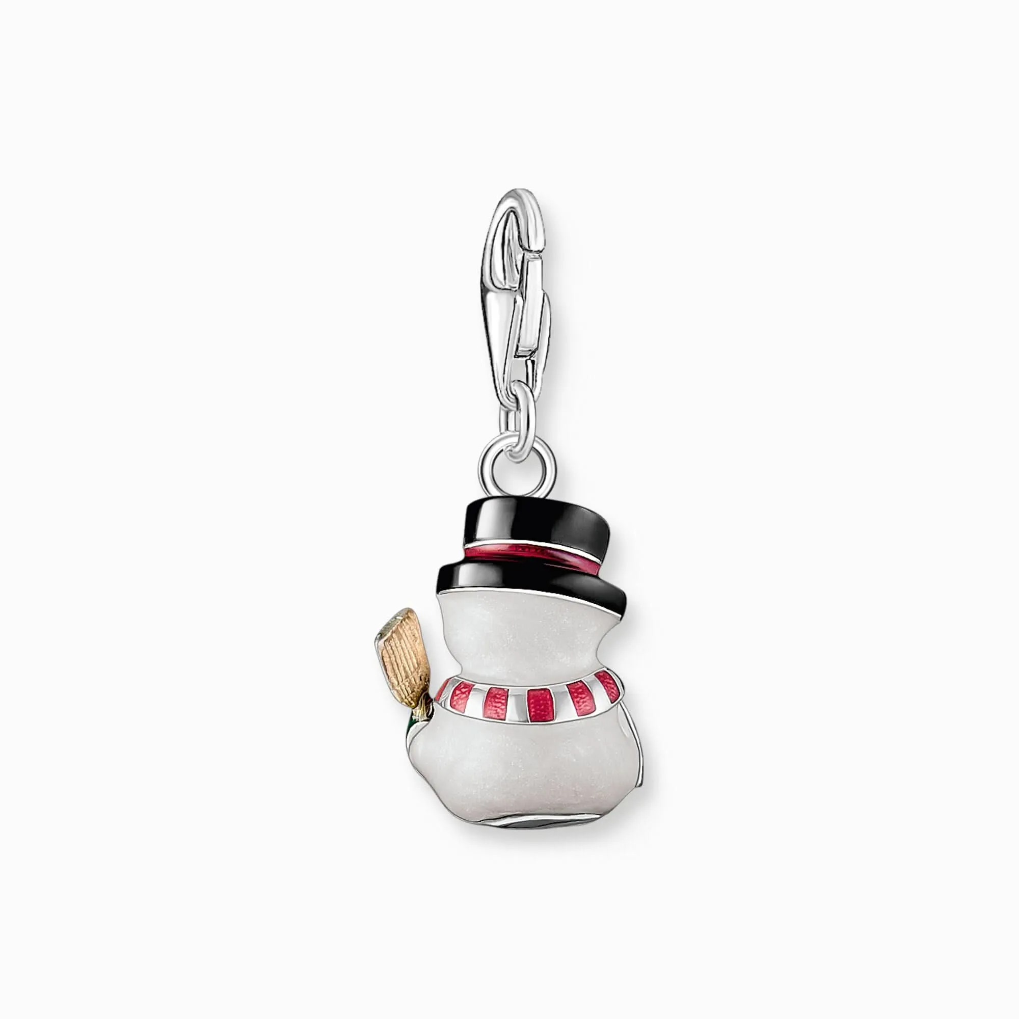 Sterling Silver Enamel Snowman Charm 2195-007-7 Thomas Sabo Collectable Charms