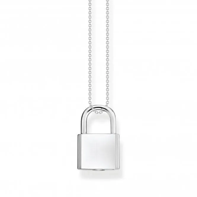 Sterling Silver Lock Necklace KE2130-001-21-L45V Thomas Sabo Necklaces