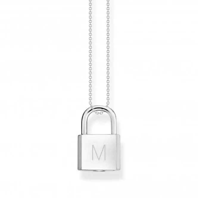 Sterling Silver Lock Necklace KE2130-001-21-L45V Thomas Sabo Necklaces