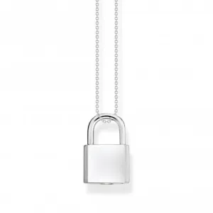 Sterling Silver Lock Necklace KE2130-001-21-L45V Thomas Sabo Necklaces