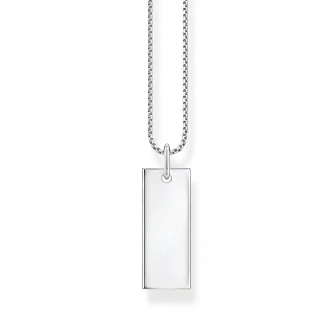Sterling Silver Tag Necklace KE2141-001-21-L45V Thomas Sabo Necklaces