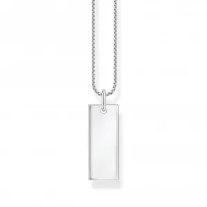 Sterling Silver Tag Necklace KE2141-001-21-L45V Thomas Sabo Necklaces