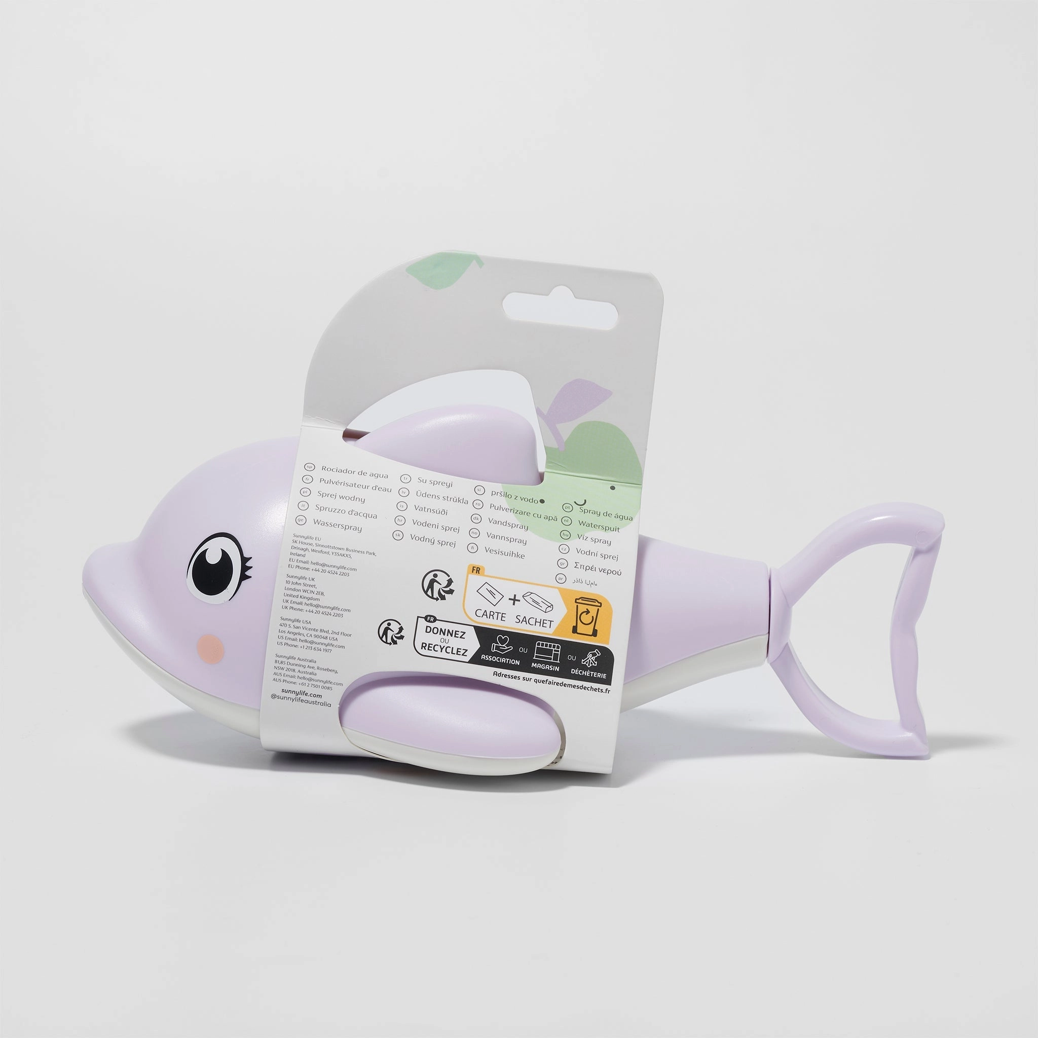 SUNNYLiFE Water Squirters Dolphin Pastel Lilac