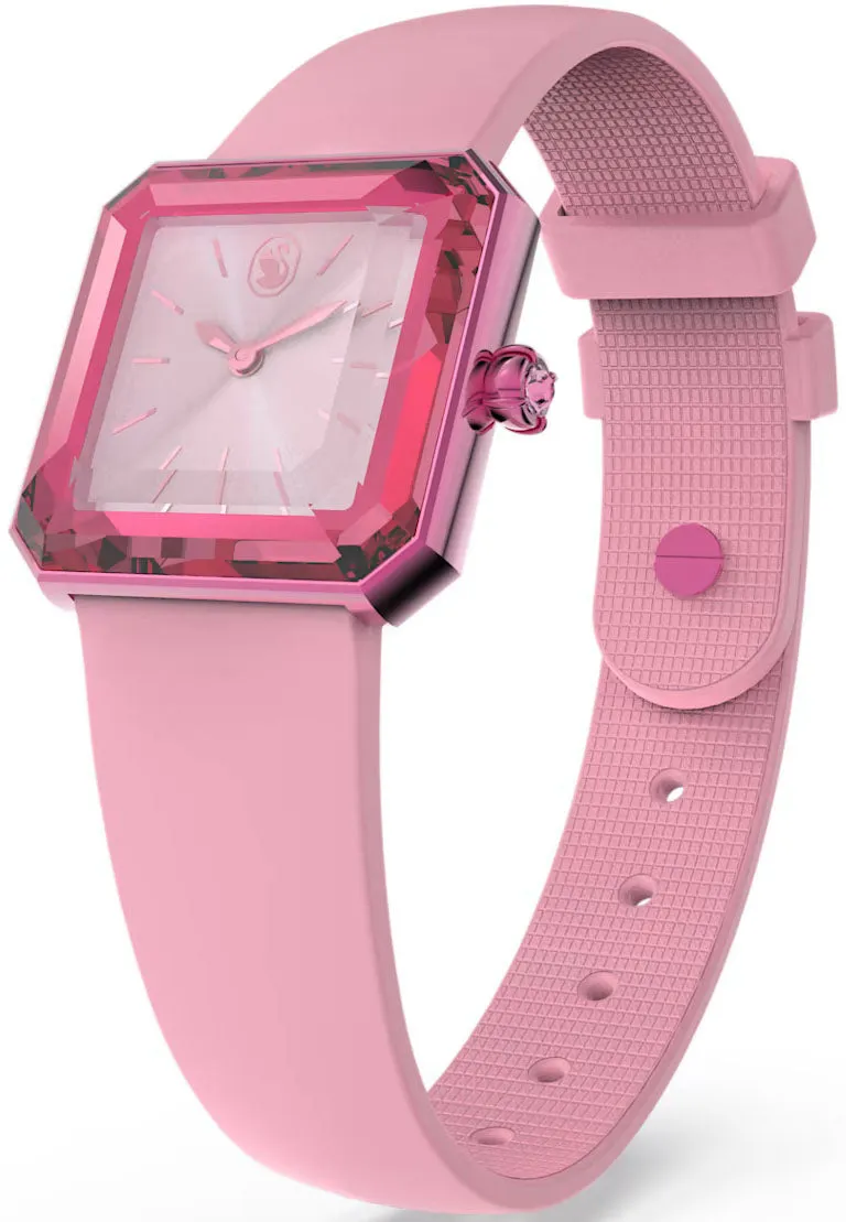 Swarovski Jewellery Swarovski Silicone Pink Watch
