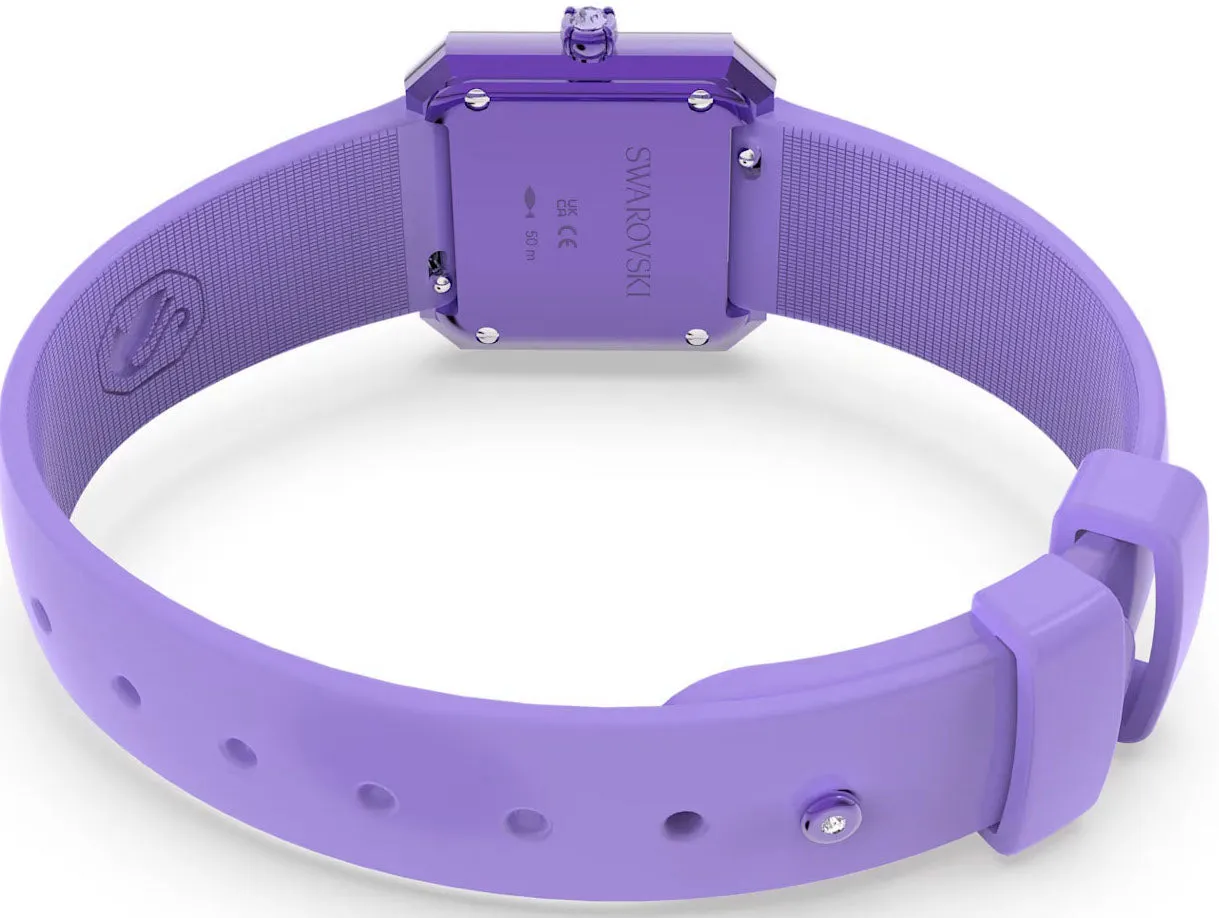 Swarovski Jewellery Swarovski Silicone Purple Watch