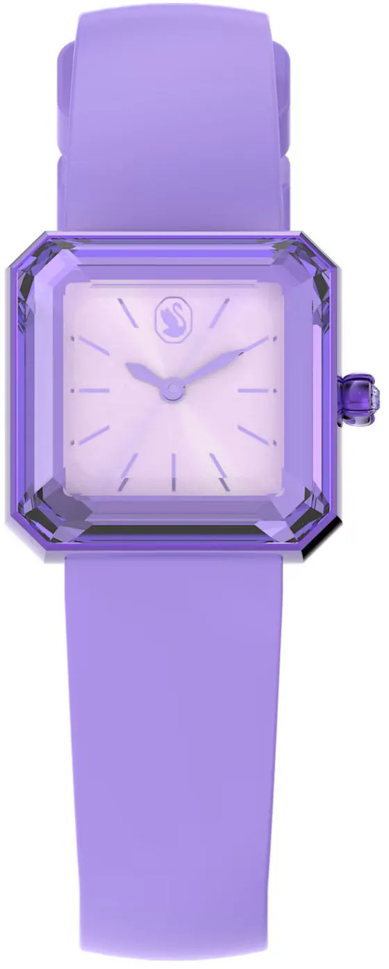 Swarovski Jewellery Swarovski Silicone Purple Watch