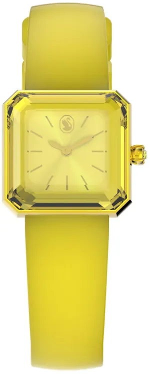 Swarovski Jewellery Swarovski Silicone Yellow Watch