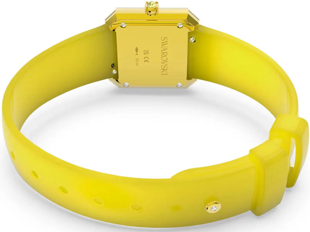 Swarovski Jewellery Swarovski Silicone Yellow Watch