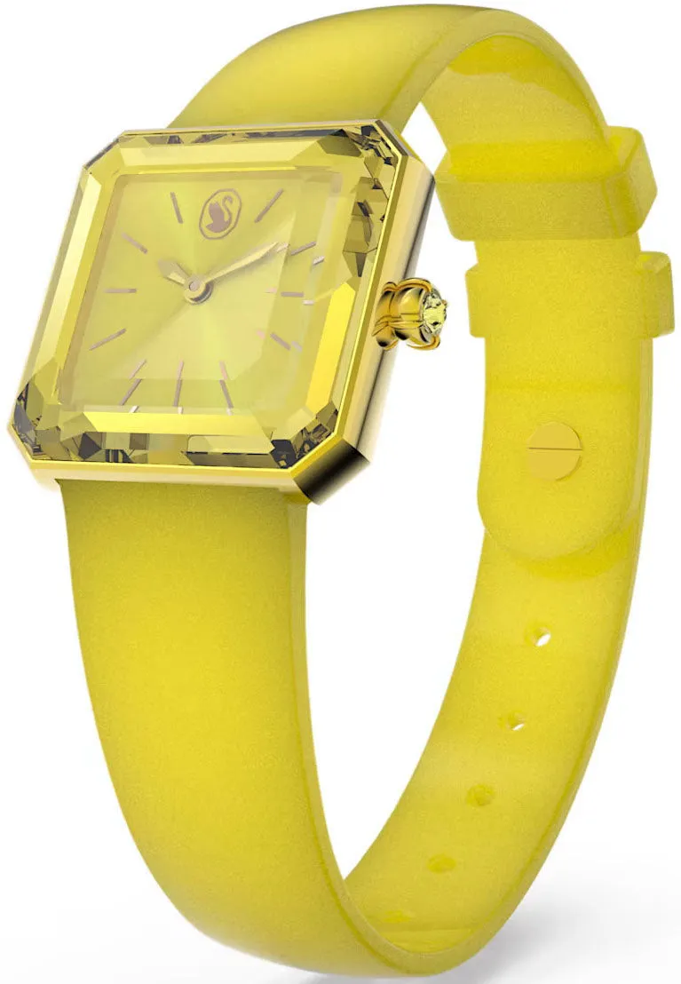 Swarovski Jewellery Swarovski Silicone Yellow Watch