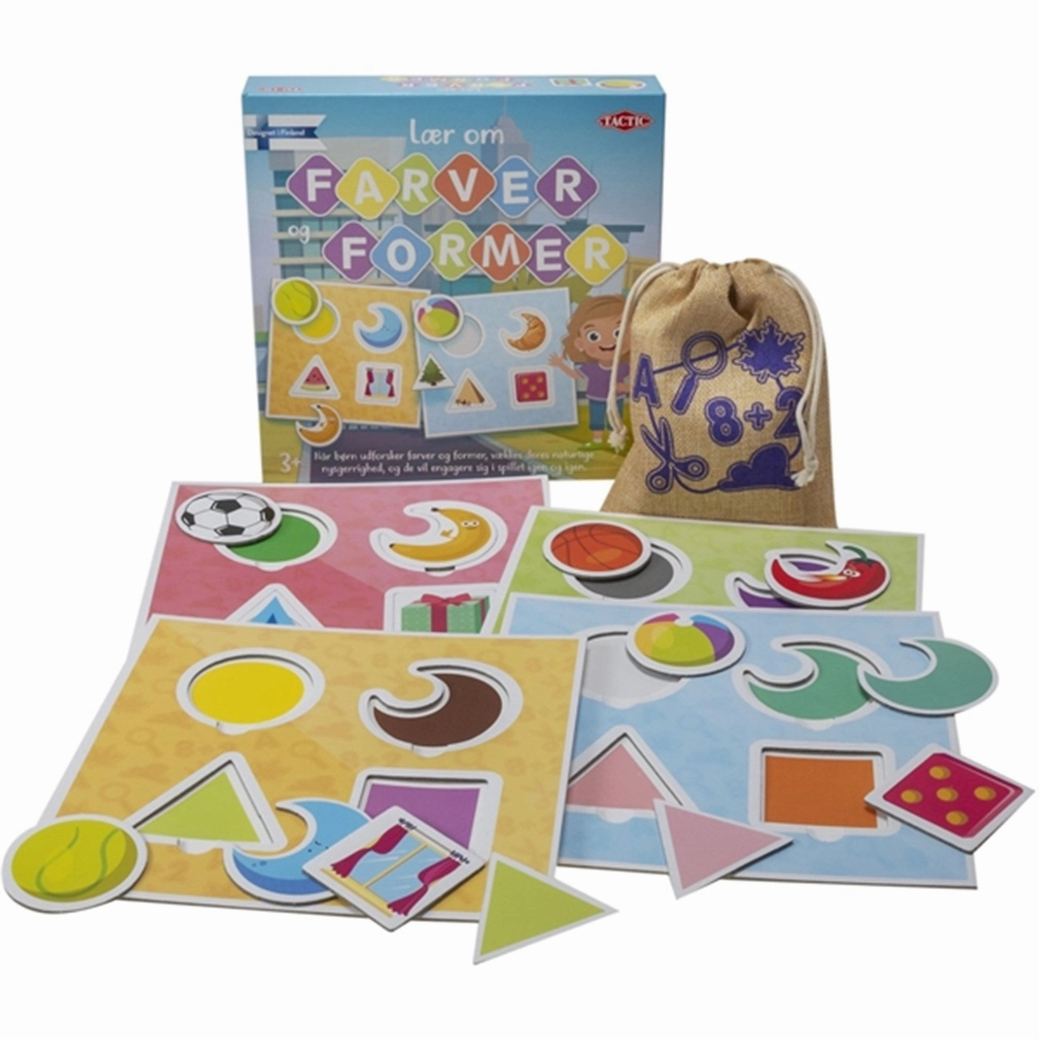 Tactic Games Lr Om Farver og Former